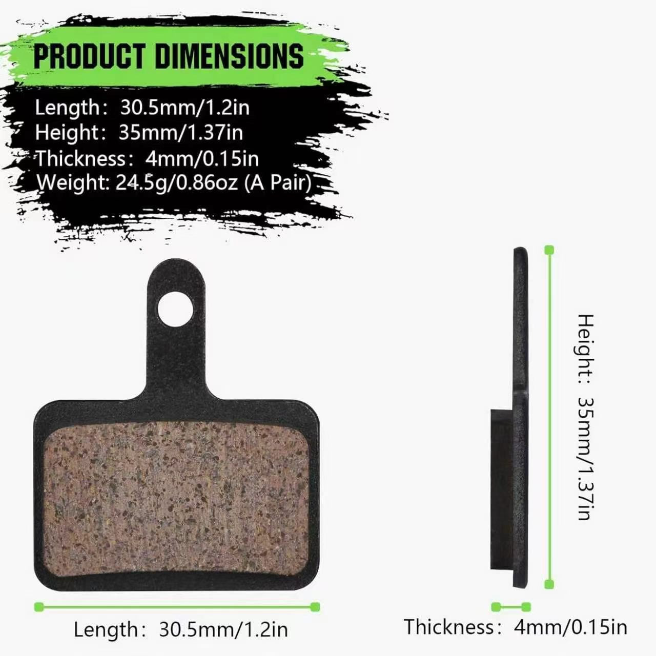 Lander/Lander S Brake Pads( A Pair)
