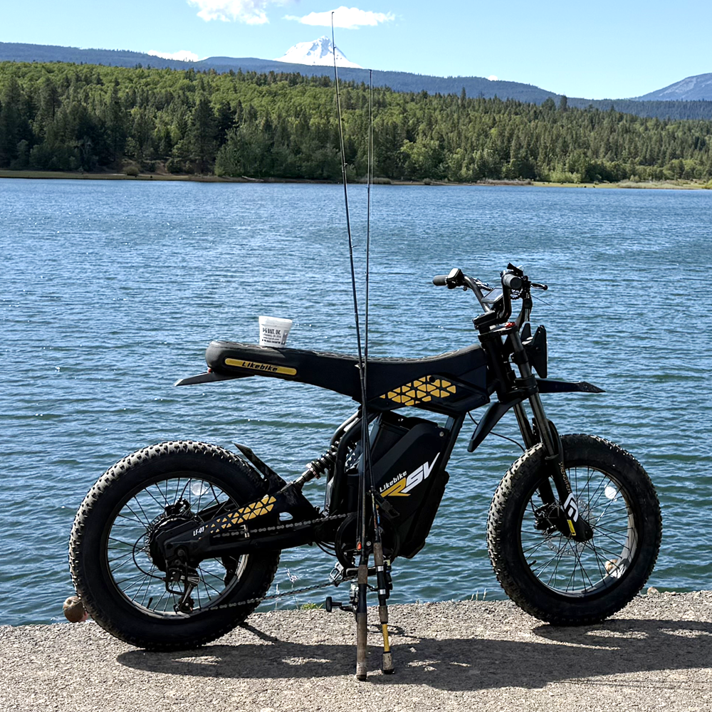 Likebike off road ebike KN110(2000w;50miles range;Long saddle)