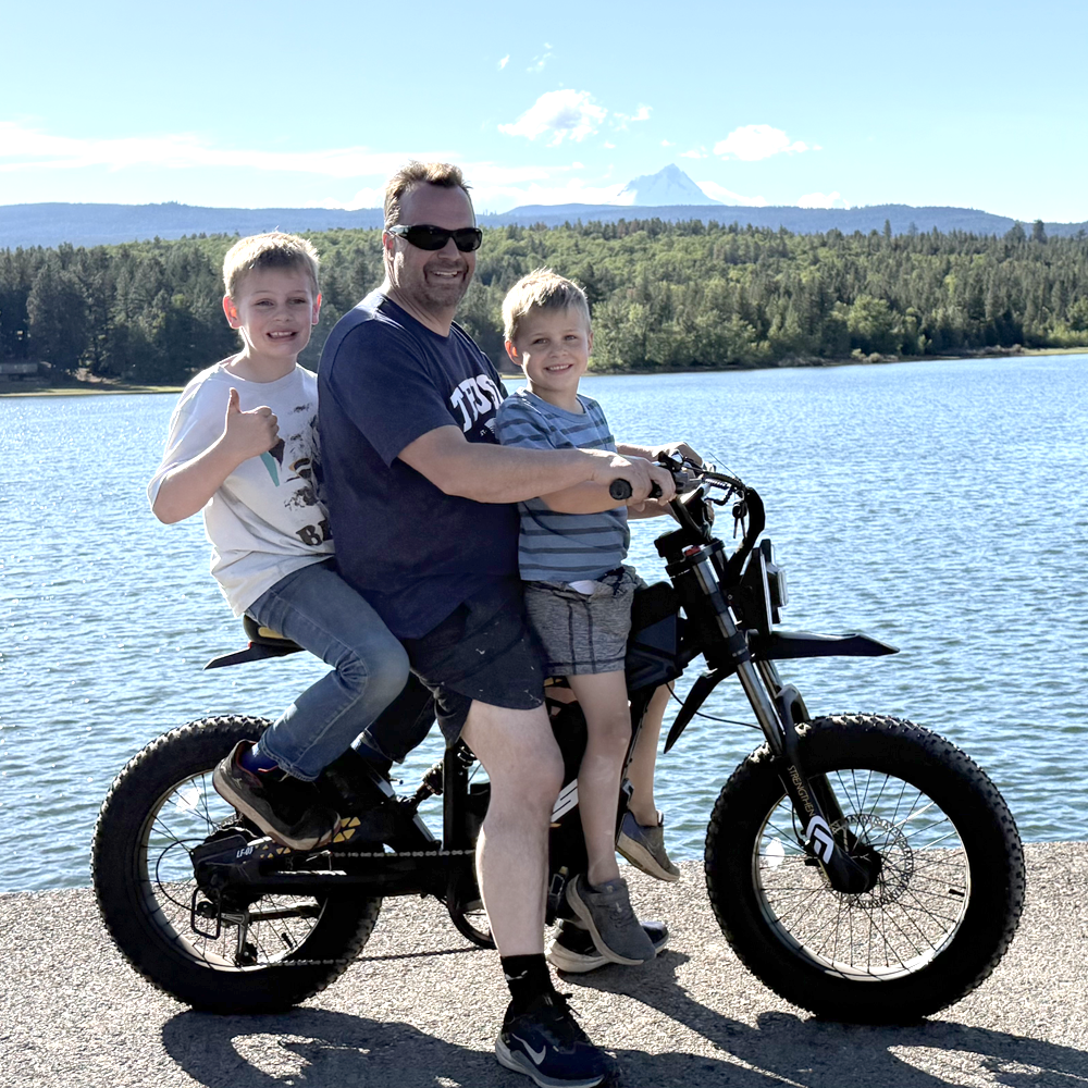 Likebike off road ebike KN110(2000w;50miles range;Long saddle)