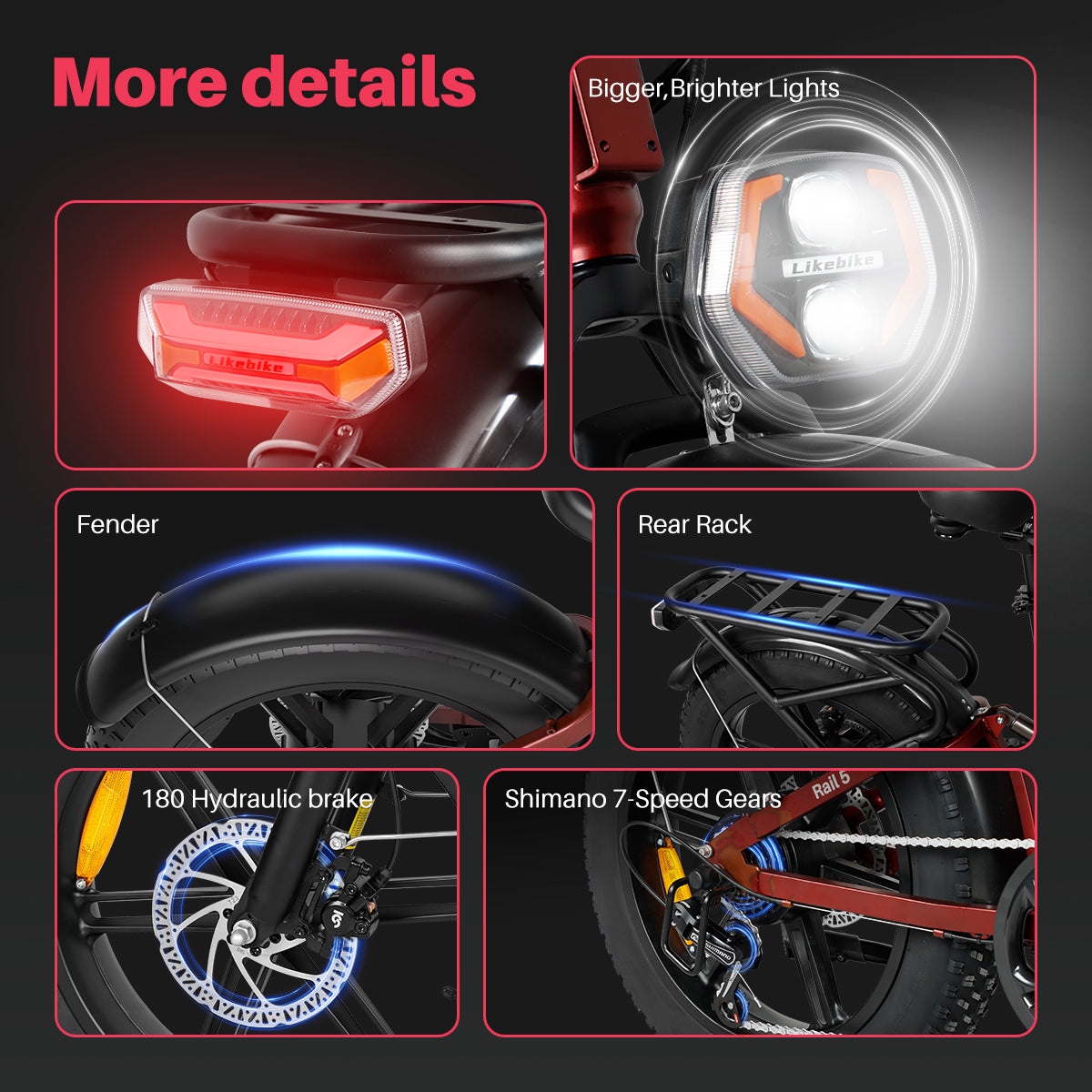 Likebike Rail 5 Ebike