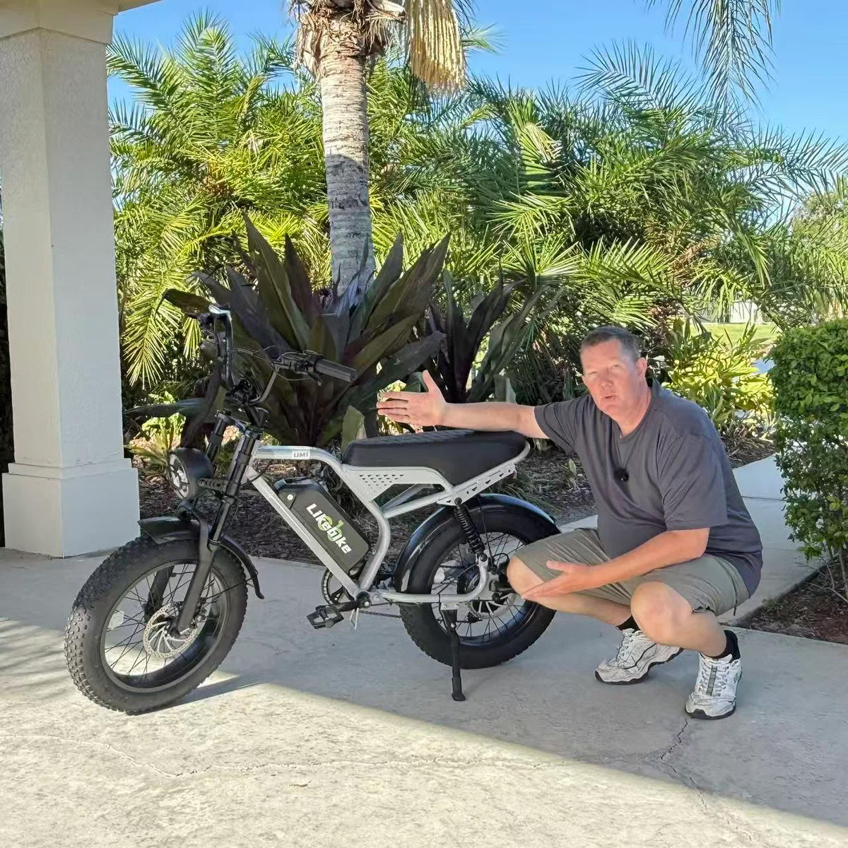 Likebike UM1(Formerly U12) Off-Road Ebike,2000W Fat Tire, UL 2849