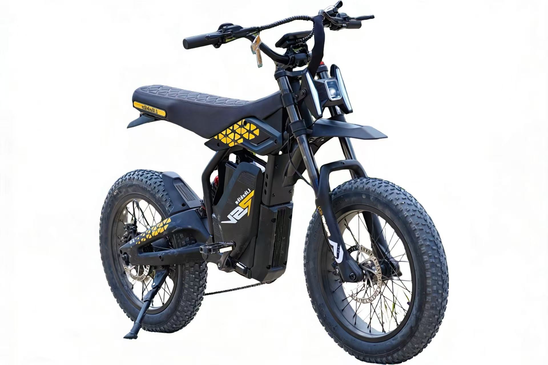 Likebike off road KN110(2000w;50miles range;Long saddle)