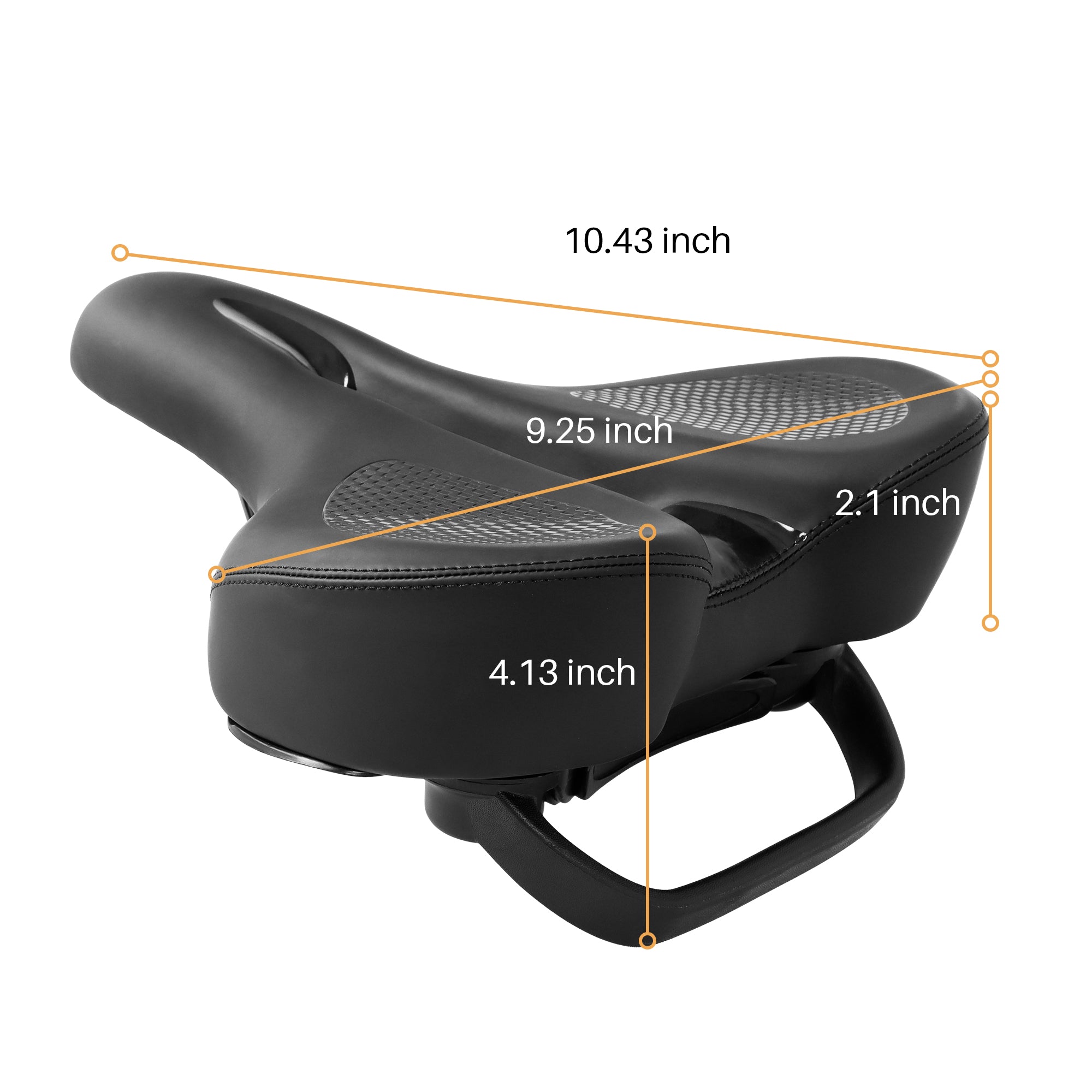 Anatomic Relief High Density Saddle