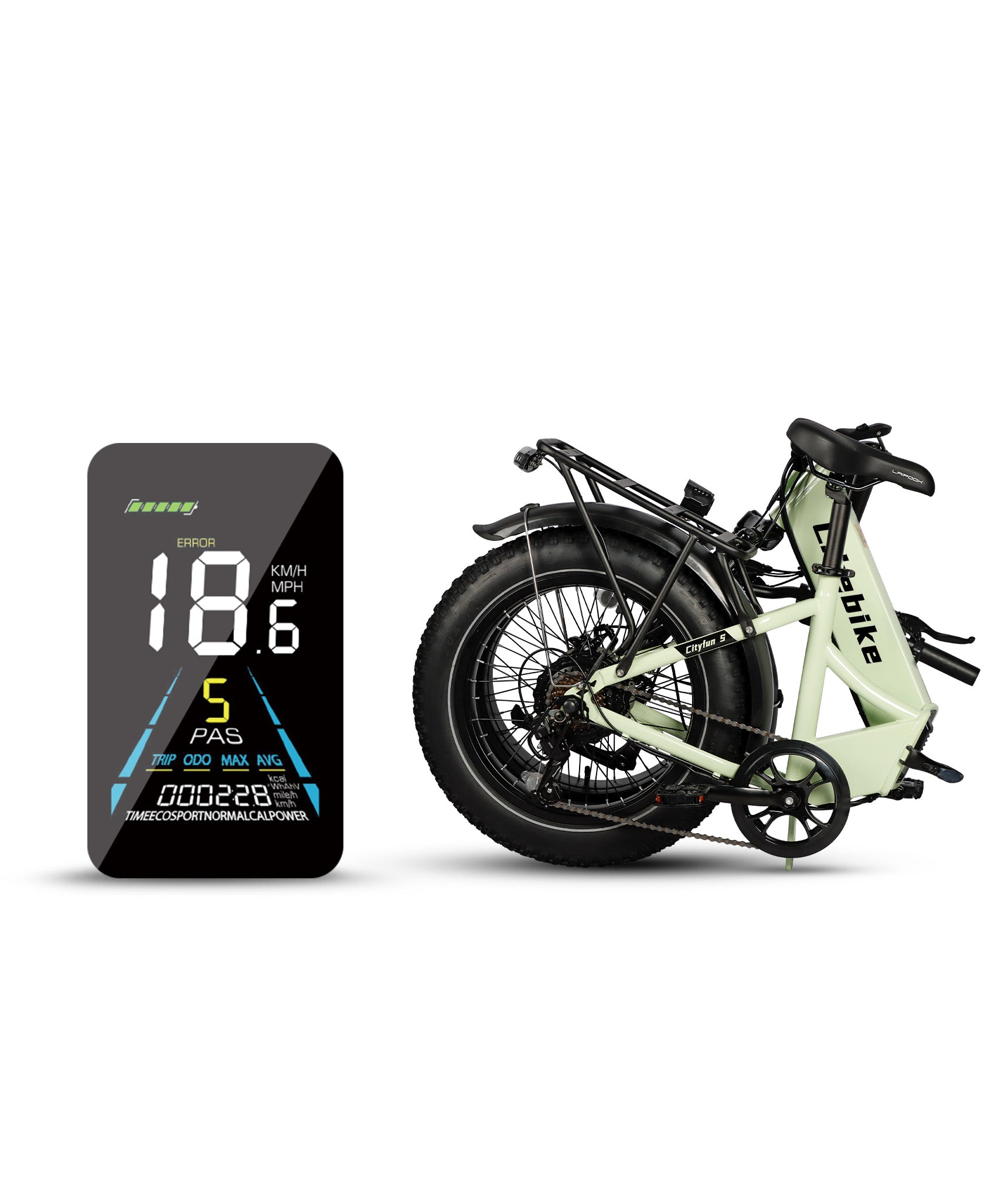 Likebike Cityfun S Foldable Ebike(Likebike and Laifook brands will be shipped randomly)