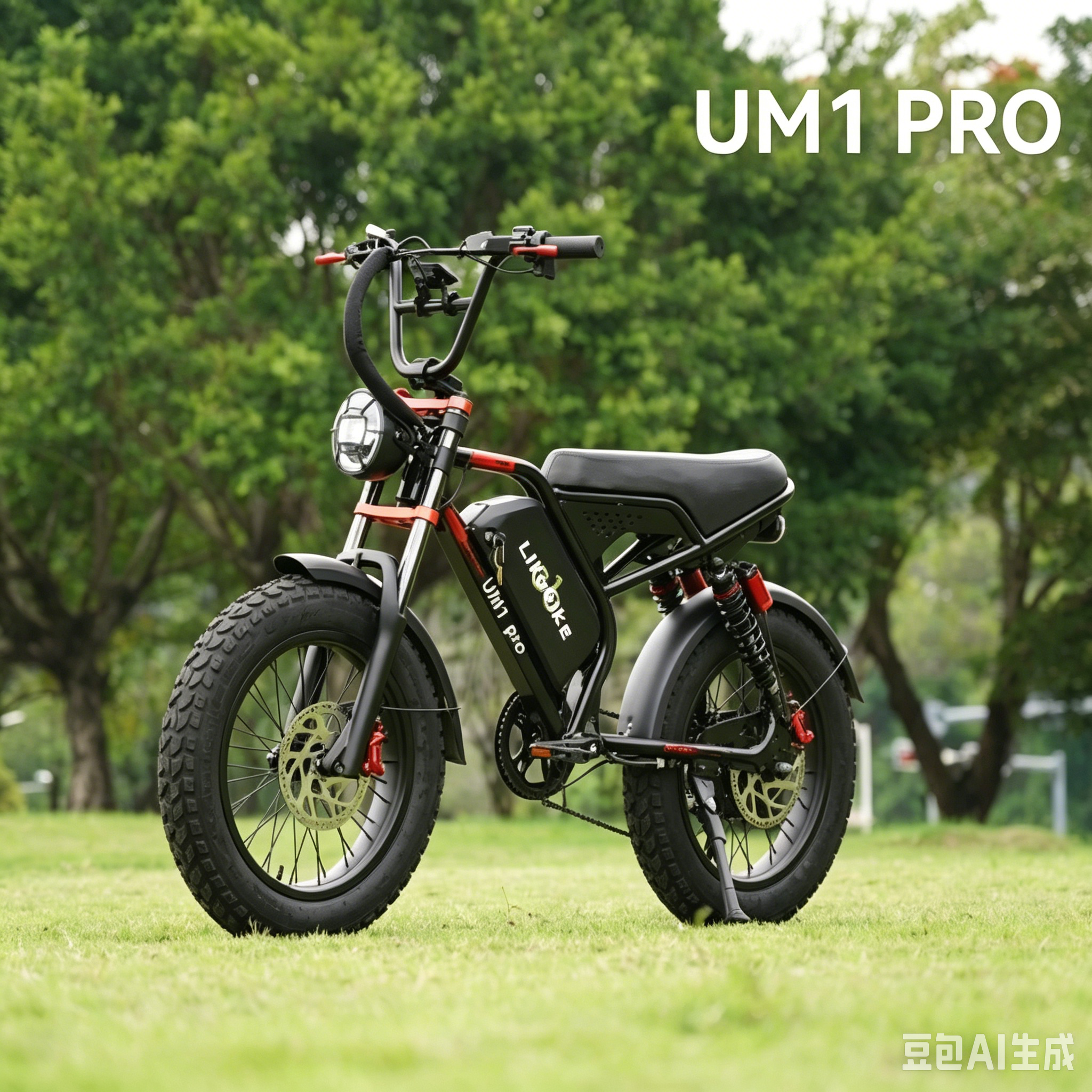 Likebike UM1(Formerly U12) Off-Road Ebike，2000W Fat Tire, UL 2849