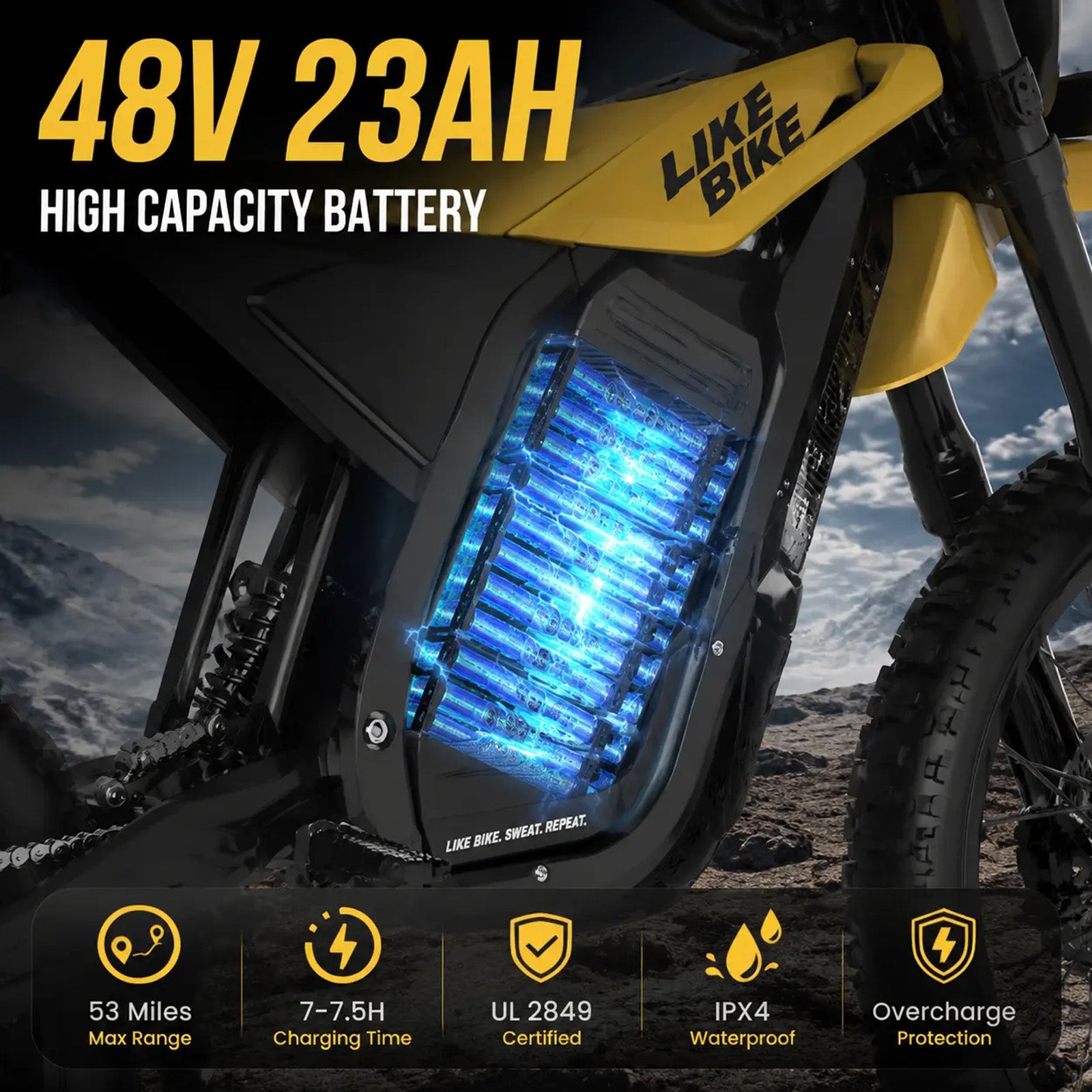 LIKEBIKE LF-01 Electric Dirt Bike