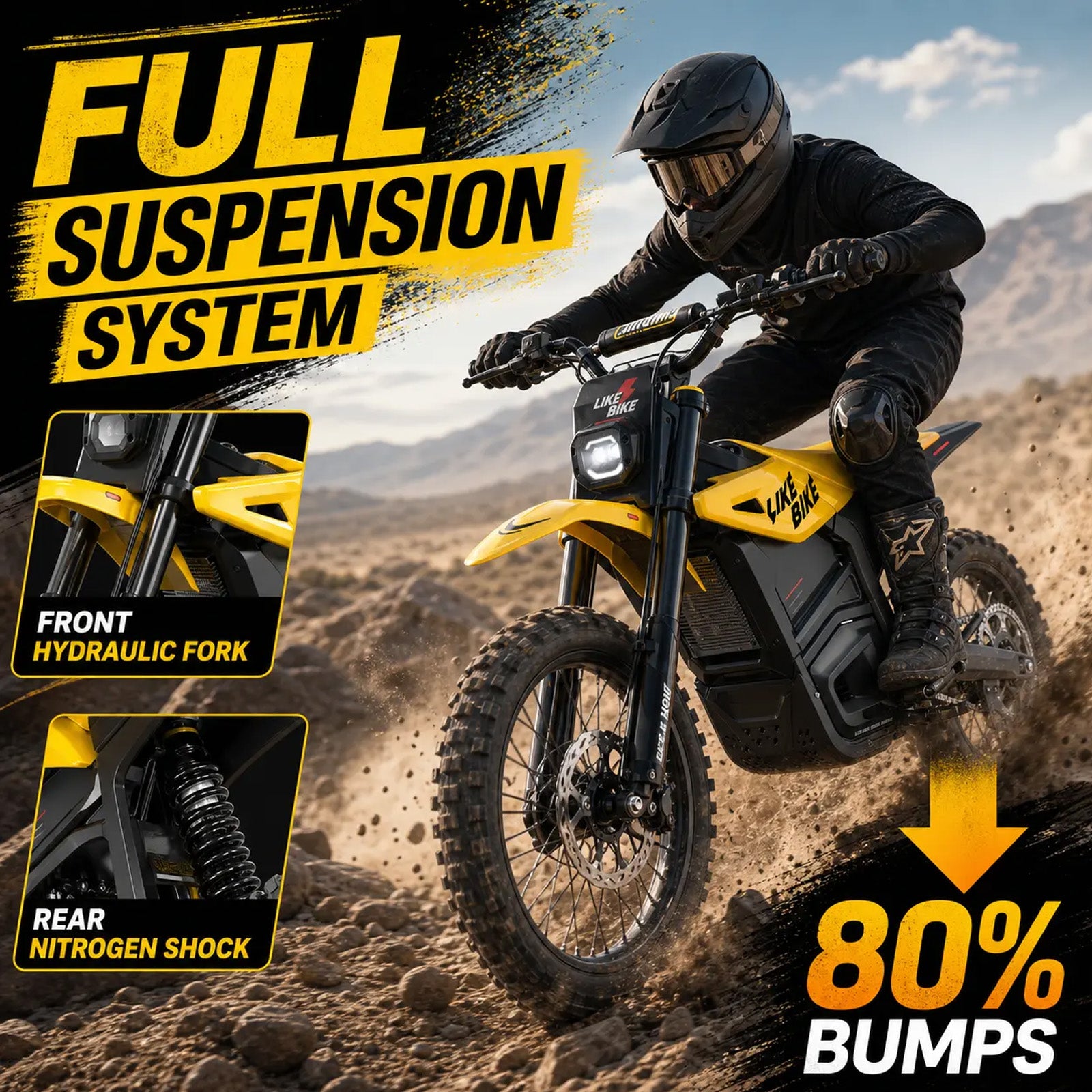LIKEBIKE LF-01 Electric Dirt Bike