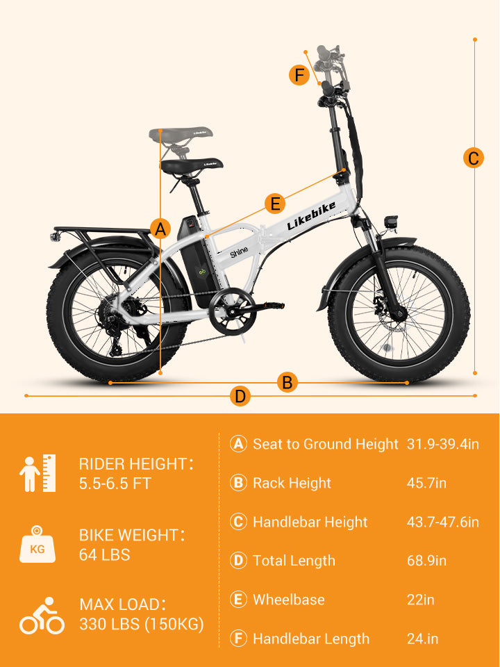 Likebike Shine Foldable Ebike