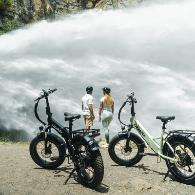 Likebike Cityfun Folding Fat Tire E-Bike, 1500W Peak Power, Portable All-Terrain Electric Bike