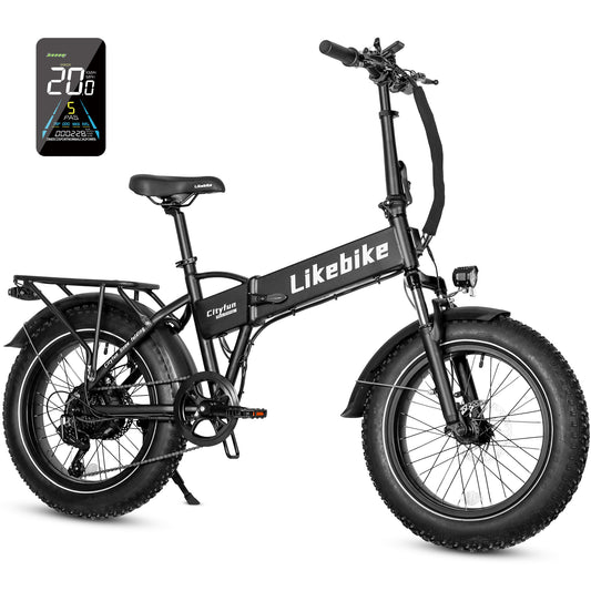 Cityfun Commuter E-Bike 20”x4.0” Fat Tire