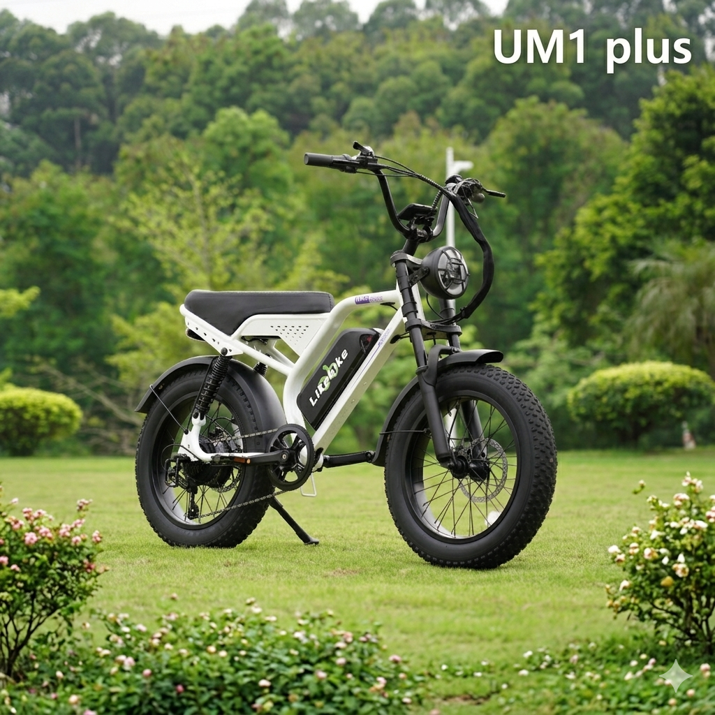 Likebike UM1(Formerly U12) Off-Road Ebike，2000W Fat Tire, UL 2849