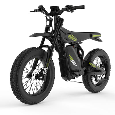 Likebike off road ebike KN110(2000w;50miles range;Long saddle)