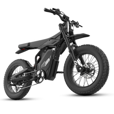 Likebike off road ebike KN110(2000w;50miles range;Long saddle)