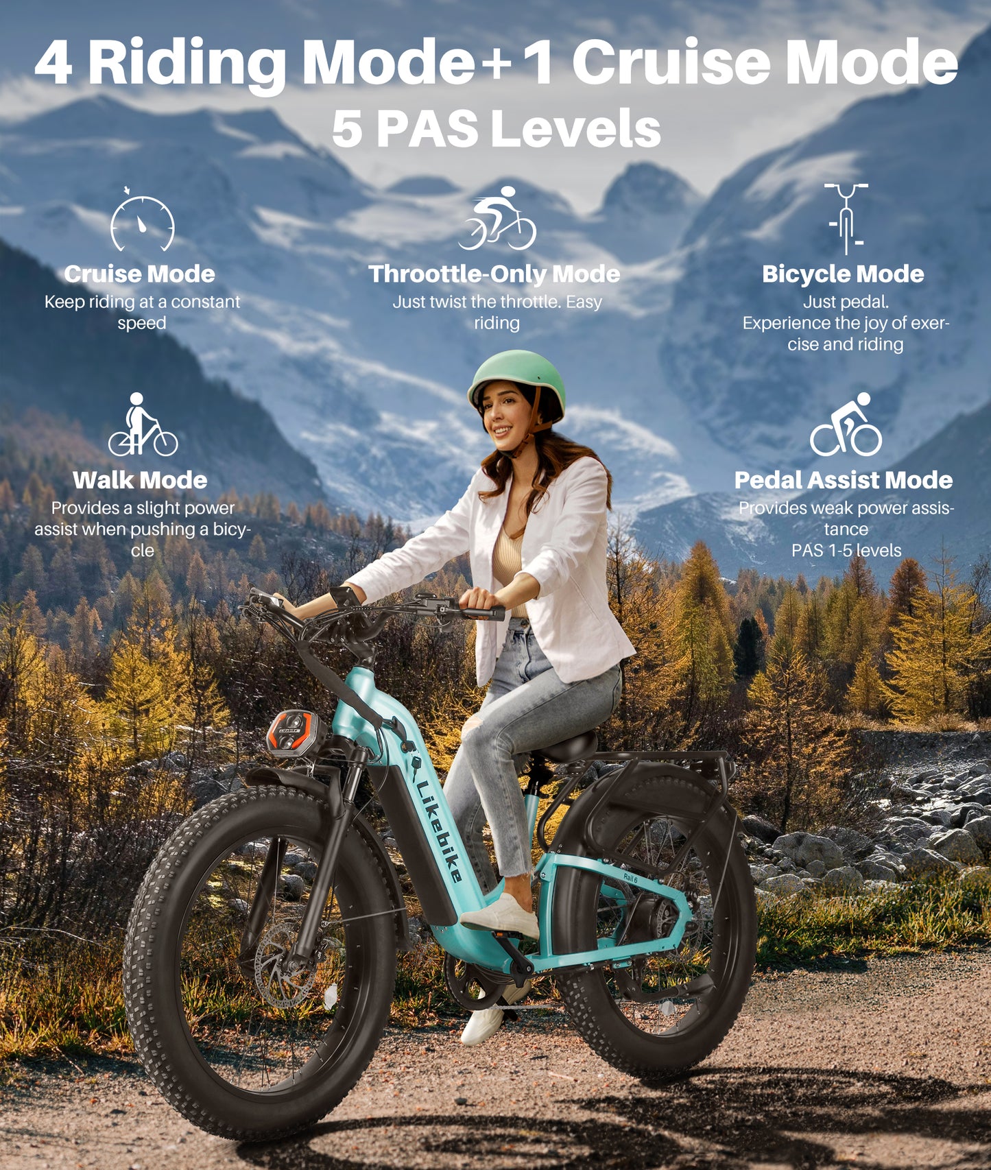 Likebike Rail6 Ebike
