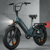 Likebike City Commuter Ebike - 2000W Peak, 50+ Miles Range, Full Suspension & Fat Tires Rail 5