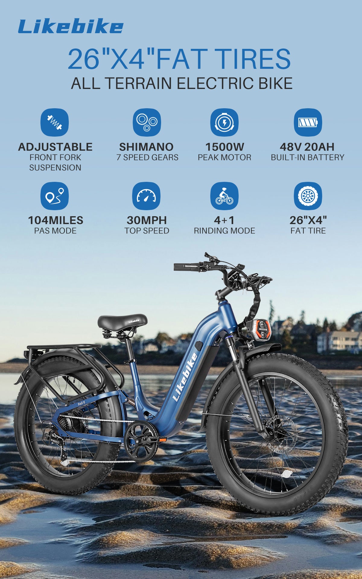 Likebike Rail6 Ebike