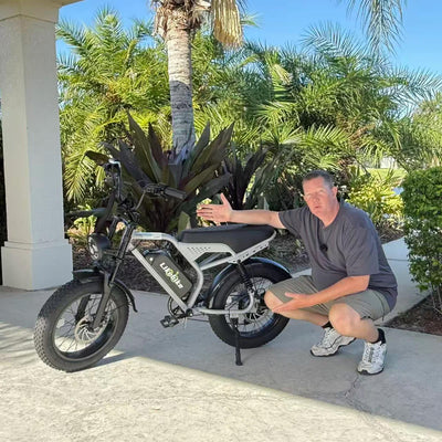 Likebike UM1(Formerly U12) Off-Road Ebike，2000W Fat Tire, UL 2849