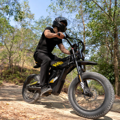 Likebike off road ebike KN110(2000w;50miles range;Long saddle)